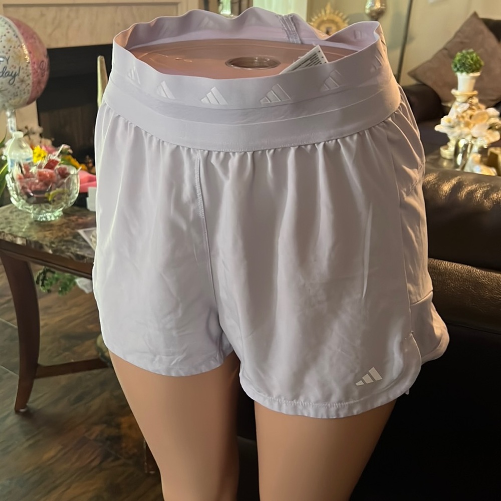 Adidas Women's White Shorts
